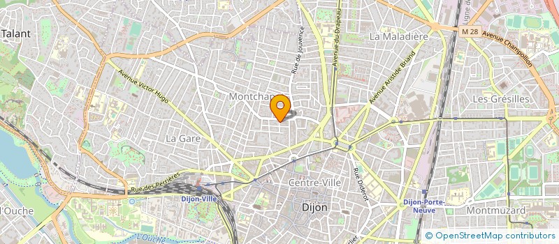 localisation de l'entreprise MONSIEUR ETIENNE MEYER à DIJON