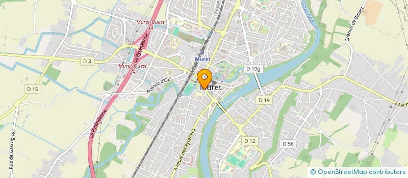 localisation de l'entreprise MONSIEUR ETIENNE-MICHEL MONTALBAN  SAINT-BEAT-LEZ