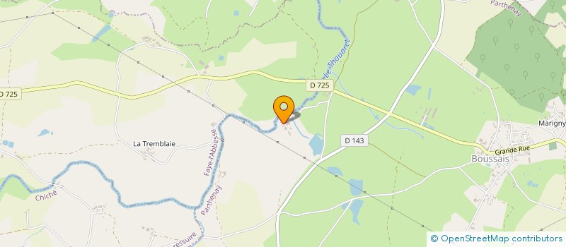 localisation de l'entreprise MONSIEUR ETIENNE MIMAULT  BOUSSAIS