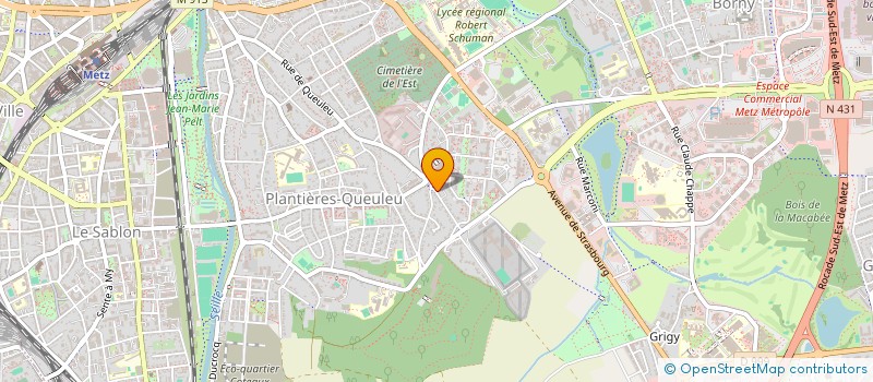 localisation de l'entreprise MONSIEUR ETIENNE MOINARD  METZ