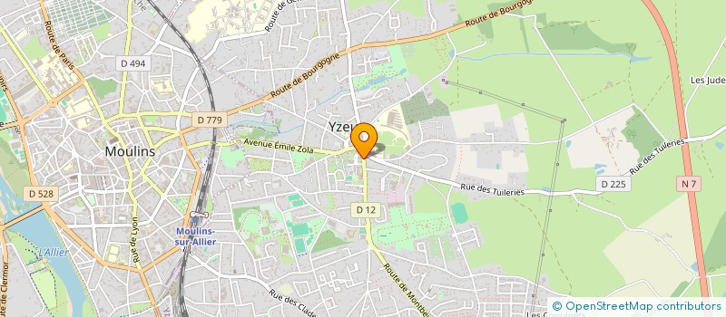 localisation de l'entreprise MONSIEUR ETIENNE MOURAUX  LUZY