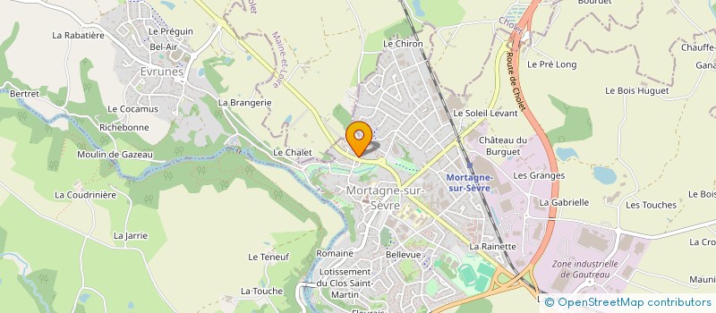 localisation de l'entreprise MONSIEUR ETIENNE MOUSSEAU à MORTAGNE-SUR-SEVRE