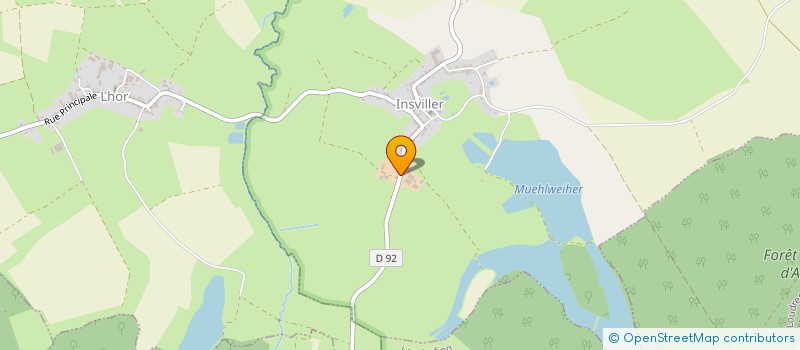 localisation de l'entreprise MONSIEUR ETIENNE MULLER  INSVILLER