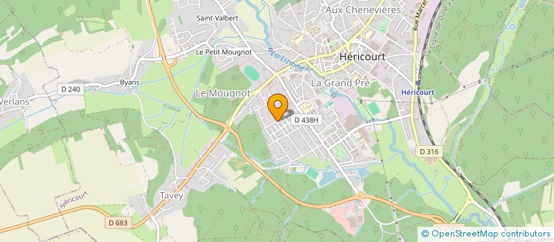 localisation de l'entreprise MONSIEUR ETIENNE MUNEAUX  HERICOURT