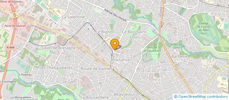 localisation de l'entreprise MONSIEUR ETIENNE MURESAN  LES ACHARDS