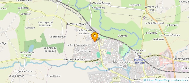 localisation de l'entreprise MONSIEUR ETIENNE NDOUR  MONTFORT-SUR-MEU