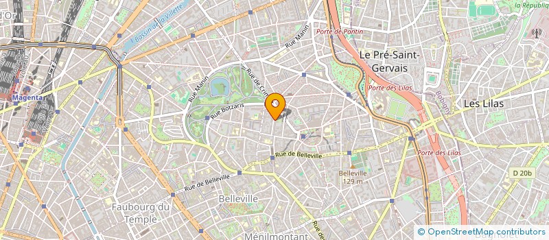 localisation de l'entreprise MONSIEUR ETIENNE NOEL  PARIS