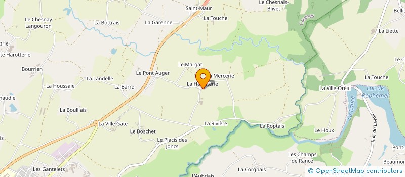 localisation de l'entreprise MONSIEUR ETIENNE NOGUES  CAULNES