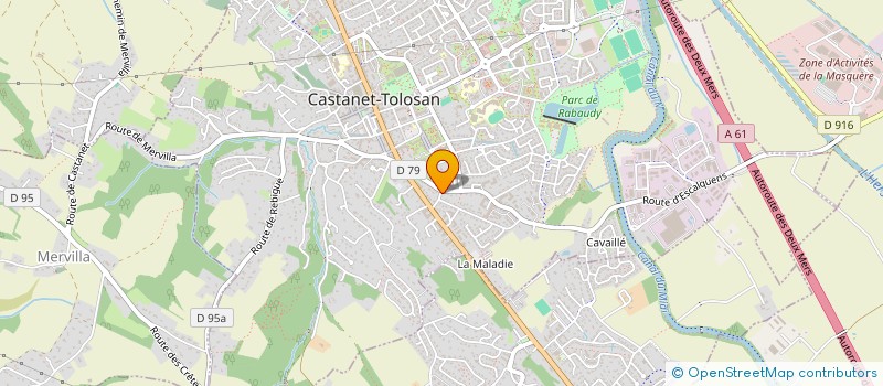 localisation de l'entreprise MONSIEUR ETIENNE NORMAND à CASTANET-TOLOSAN