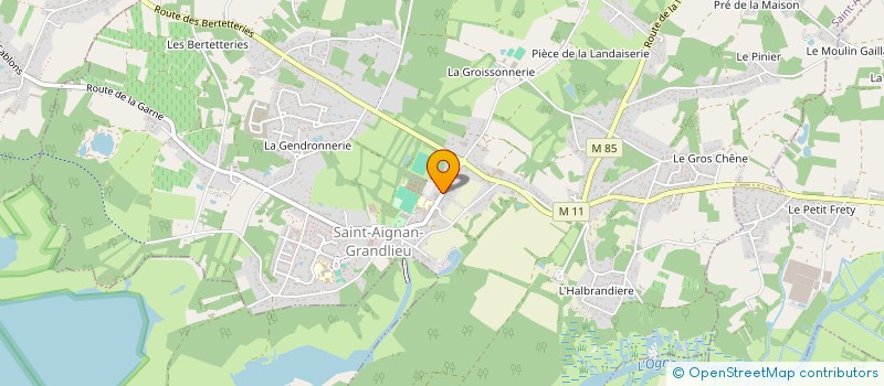 localisation de l'entreprise MONSIEUR ETIENNE NOTEBAERT  SAINT-AIGNAN-GRANDLIEU