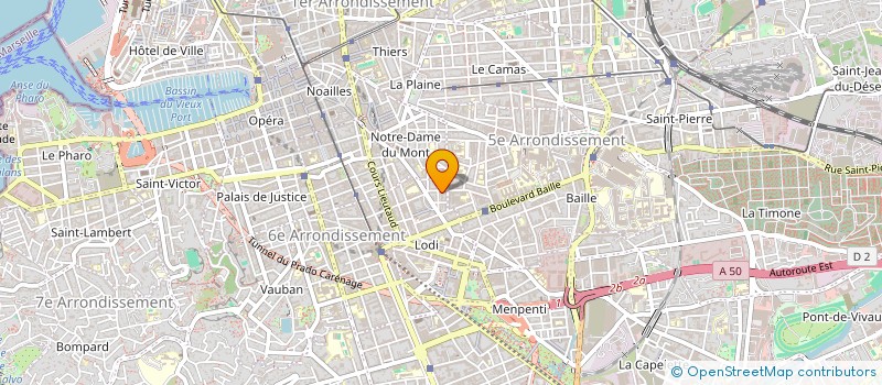 localisation de l'entreprise MONSIEUR ETIENNE ORMIERES à MARSEILLE