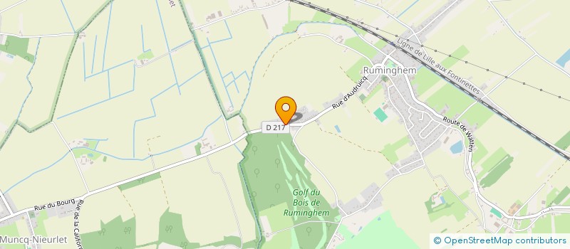 localisation de l'entreprise MONSIEUR ETIENNE OUTTERYCK  RUMINGHEM