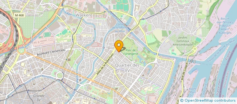 localisation de l'entreprise MONSIEUR ETIENNE PACE à STRASBOURG
