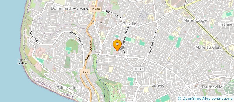 localisation de l'entreprise MONSIEUR ETIENNE PANIEN  LE HAVRE