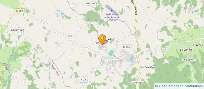 localisation de l'entreprise MONSIEUR ETIENNE PANISSIE  VILLECOMTAL