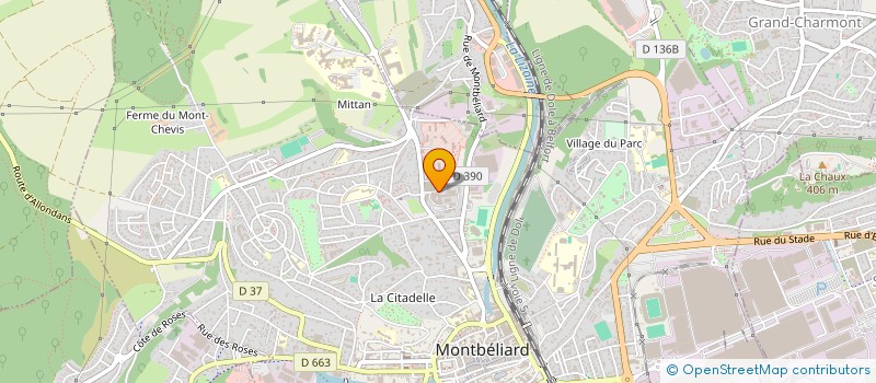 localisation de l'entreprise MONSIEUR ETIENNE PARRA  MONTBELIARD