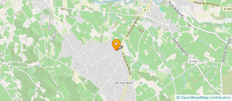 localisation de l'entreprise MONSIEUR ETIENNE PASCAL à MAZAN