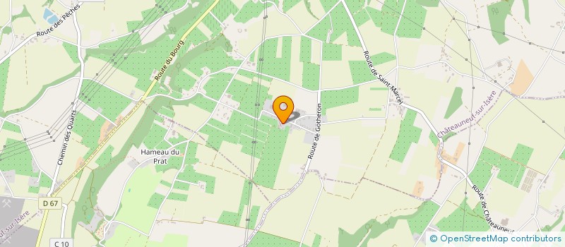 localisation de l'entreprise MONSIEUR ETIENNE PATOUILLARD à CHATEAUNEUF-SUR-ISERE