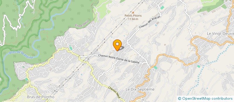 localisation de l'entreprise MONSIEUR ETIENNE PAYET  LE TAMPON