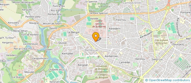 localisation de l'entreprise MONSIEUR ETIENNE PERAN à BREST