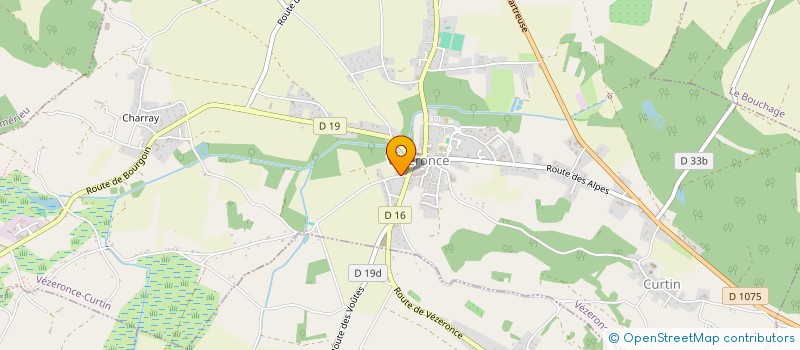 localisation de l'entreprise MONSIEUR ETIENNE PERCEVAL  VEZERONCE-CURTIN