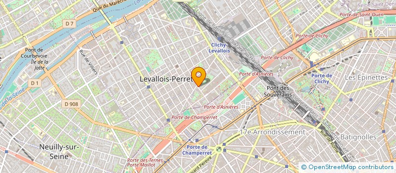 localisation de l'entreprise MONSIEUR ETIENNE PERNET à LEVALLOIS-PERRET