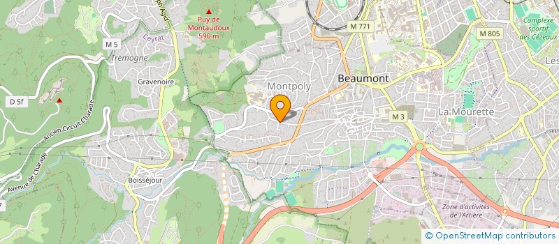 localisation de l'entreprise MONSIEUR ETIENNE PERONNE à BEAUMONT