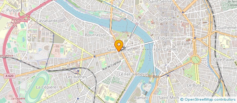 localisation de l'entreprise MONSIEUR ETIENNE PERRA à TOULOUSE