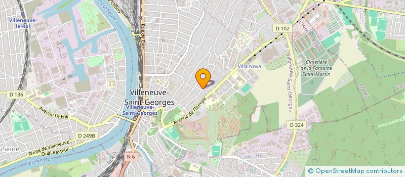 localisation de l'entreprise MONSIEUR ETIENNE PERRAULT  VILLENEUVE-SAINT-GEORGES