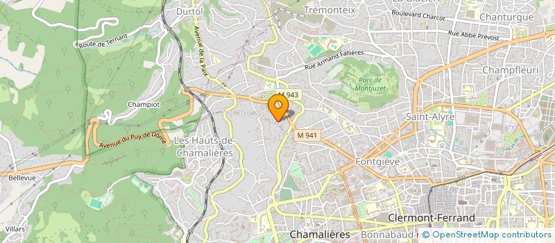 localisation de l'entreprise MONSIEUR ETIENNE PERRIERE  ISSOIRE