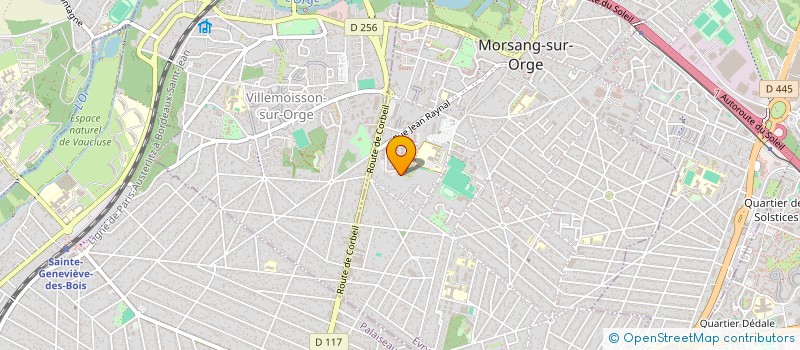 localisation de l'entreprise MONSIEUR ETIENNE PETREIN  MORSANG-SUR-ORGE