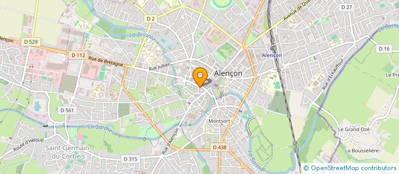 localisation de l'entreprise MONSIEUR ETIENNE PICHEREAU à ALENCON