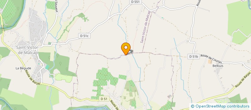 localisation de l'entreprise MONSIEUR ETIENNE PIMONT  SAINT-VICTOR-DE-MALCAP