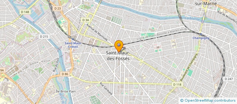 localisation de l'entreprise MONSIEUR ETIENNE POCHEVEUX à SAINT-MAUR-DES-FOSSES