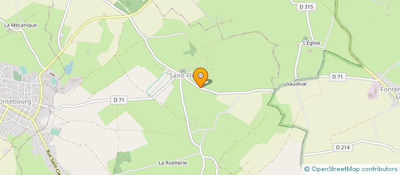 localisation de l'entreprise MONSIEUR ETIENNE POISSON  SAINT-MARCOUF