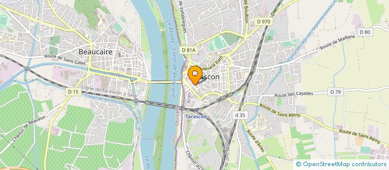 localisation de l'entreprise MONSIEUR ETIENNE PORTALIER à TARASCON