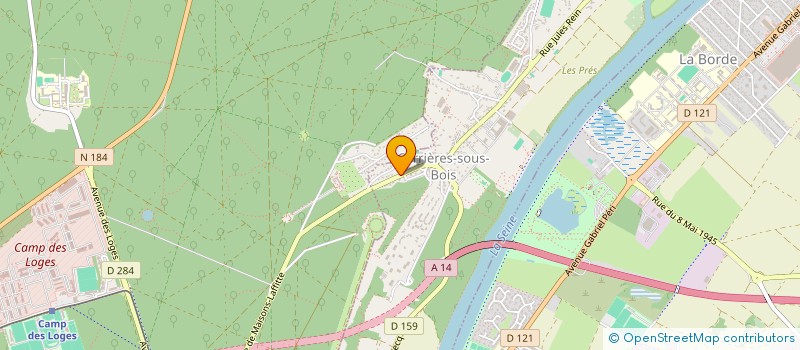 localisation de l'entreprise MONSIEUR ETIENNE PORTAS  LE MESNIL-LE-ROI