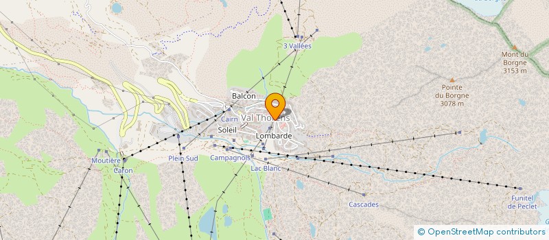 localisation de l'entreprise MONSIEUR ETIENNE POUESSEL  LES BELLEVILLE