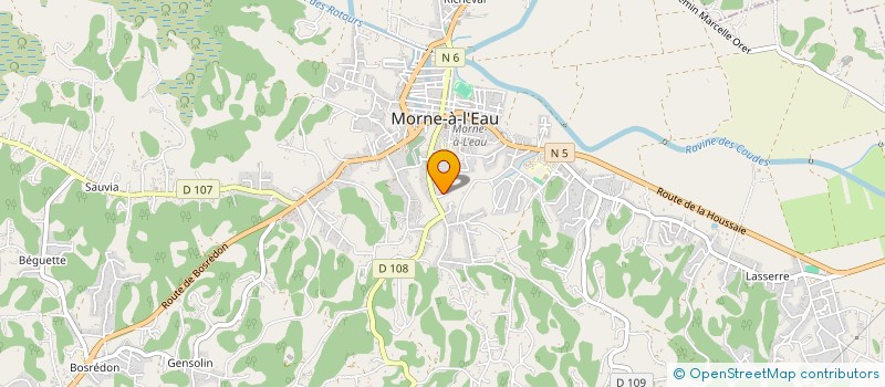 localisation de l'entreprise MONSIEUR ETIENNE PRAXO à MORNE A L'EAU