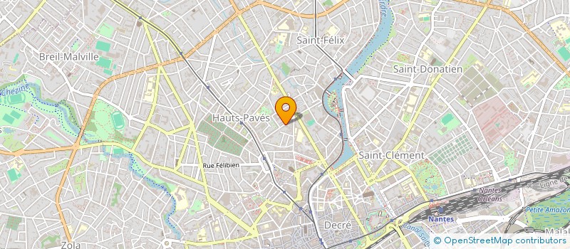 localisation de l'entreprise MONSIEUR ETIENNE PROFFIT à NANTES