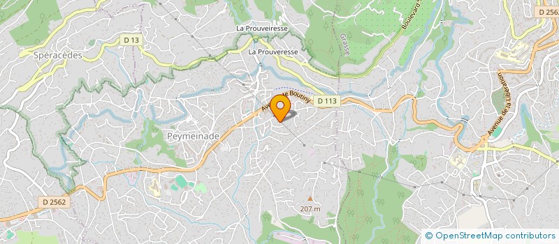 localisation de l'entreprise MONSIEUR ETIENNE PROTON  PEYMEINADE