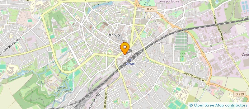 localisation de l'entreprise MONSIEUR ETIENNE PRUVOT à ARRAS