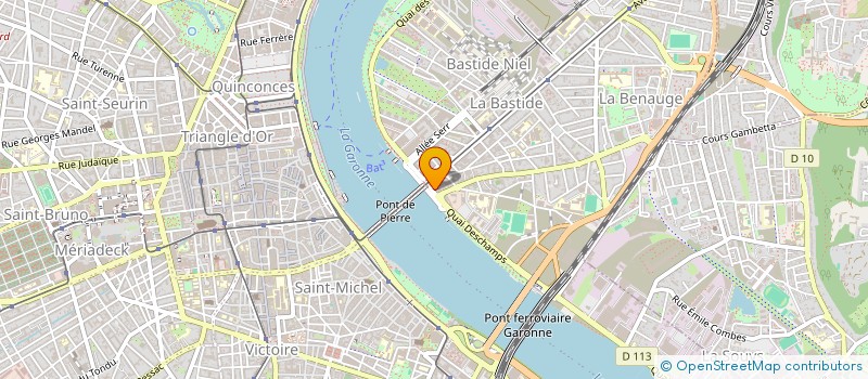 localisation de l'entreprise MONSIEUR ETIENNE RAINGEARD à BORDEAUX
