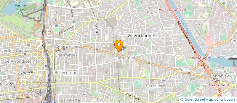 localisation de l'entreprise MONSIEUR ETIENNE RASTELLO  VILLEURBANNE