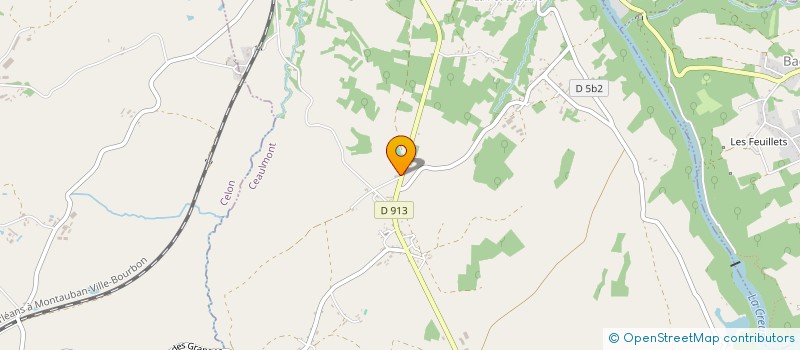 localisation de l'entreprise MONSIEUR ETIENNE RAULINE  CEAULMONT