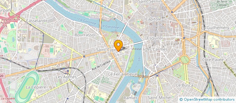 localisation de l'entreprise MONSIEUR ETIENNE REGIS  TOULOUSE