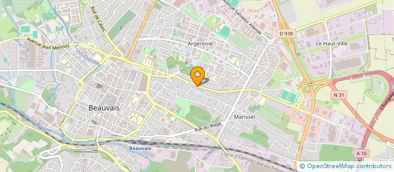 localisation de l'entreprise MONSIEUR ETIENNE RENOLD  BEAUVAIS