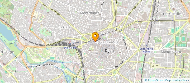 localisation de l'entreprise MONSIEUR ETIENNE RIQUE à DIJON