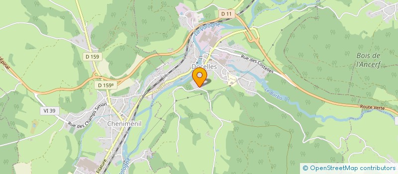 localisation de l'entreprise MONSIEUR ETIENNE RIVAT à DOCELLES