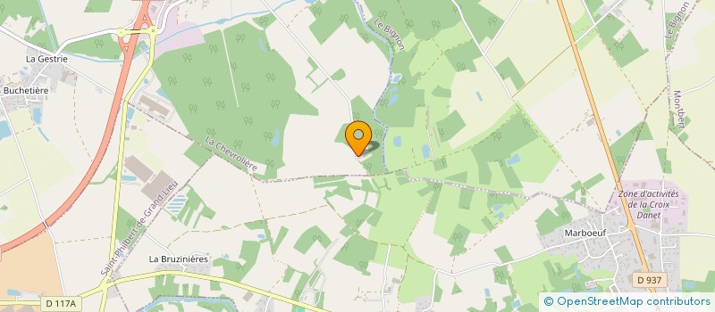 localisation de l'entreprise MONSIEUR ETIENNE ROBA  LA CHEVROLIERE